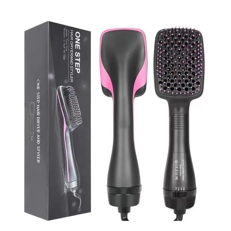 2-in-1 Multifunctional Hair Dryer Brush and Styler for Hair Styling Negative Ion Curler Brush for Home,and Salonh