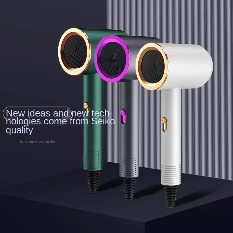 High-speed electric turbine air blower Low noise constant temperature fast drying portable negative ion hair dryer hair dryer