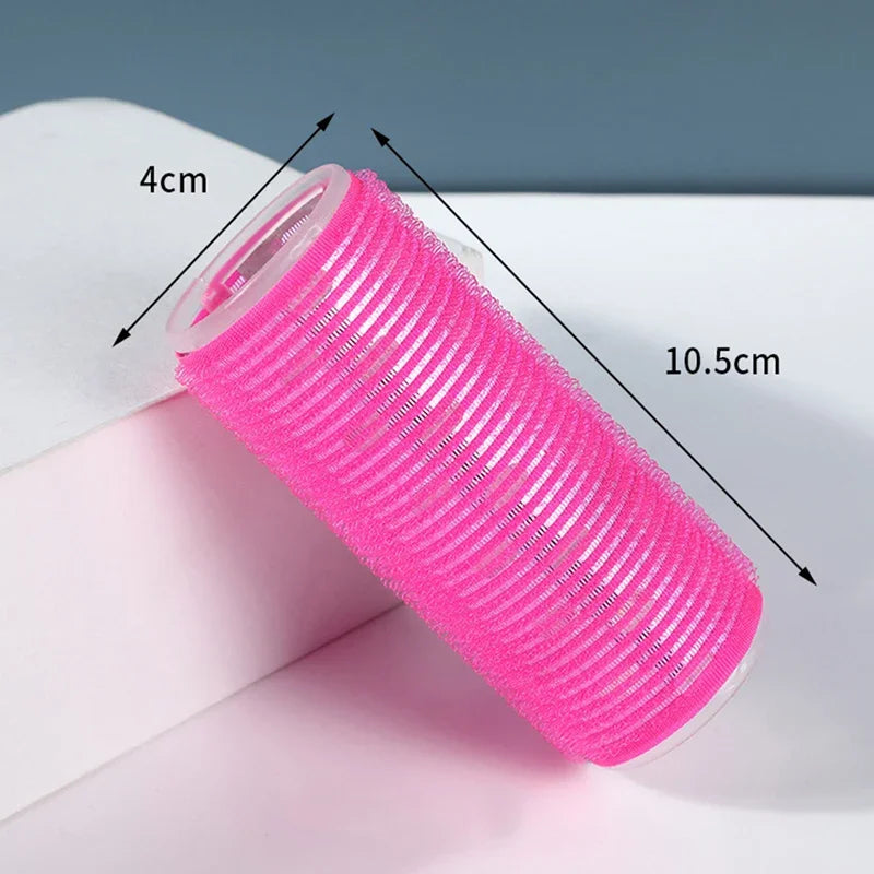 1pc Large Self-Adhesive Hair Rollers Hairdressing Home Use DIY Magic Styling Roller Roll Curler Hair Women Beauty Tools 3 Styles