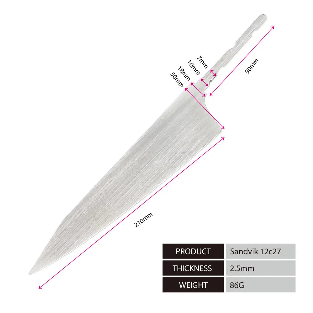 Amber Knife High Quality Kitchen Tools Blade Japanese Damascus Steel Very Good Price Global Shipping