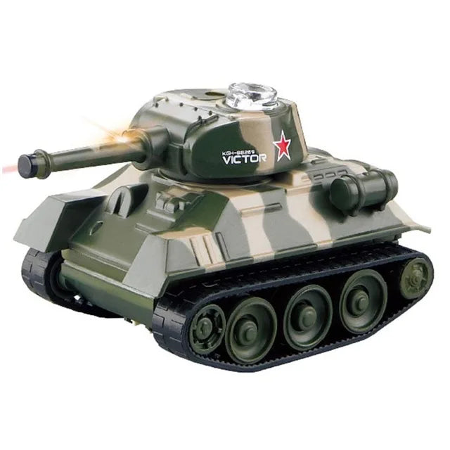 1:100 Scale Mini Tiger RC Tank Model ImitateRemote Radio Remote Control Tank Electronic Boys Toys for Children Kids Gifts