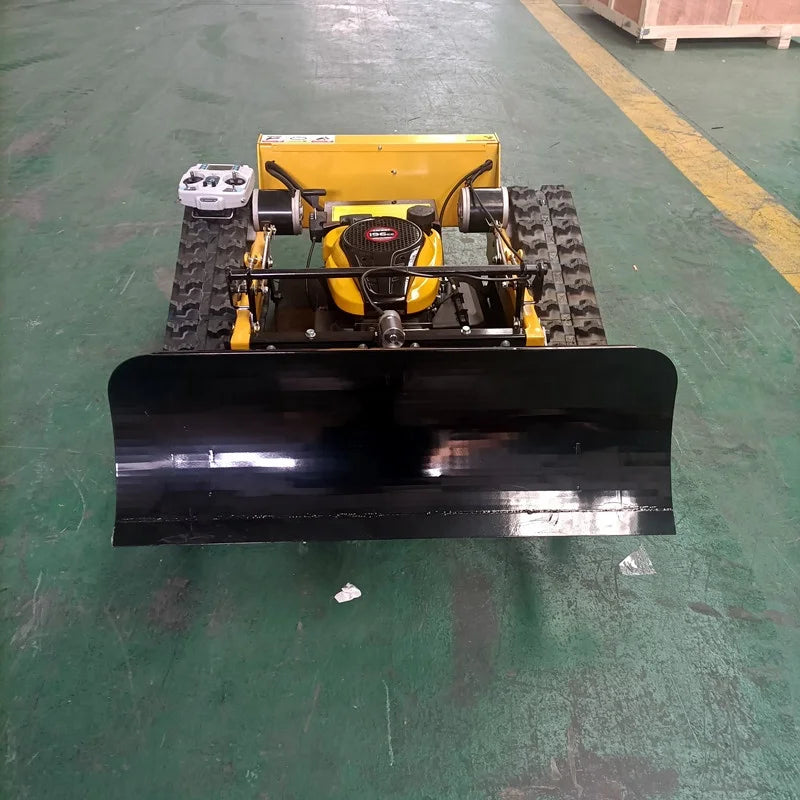 Remote Control Crawler Lawn Mower 7.5/9/16/22hp with Starting Mode Hand Pull/electric Start Grass Cutter