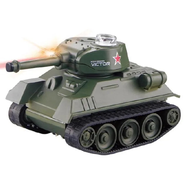1:100 Scale Mini Tiger RC Tank Model ImitateRemote Radio Remote Control Tank Electronic Boys Toys for Children Kids Gifts