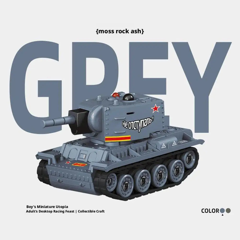 Mini Scale RC Battle Tanks - Safe Infrared Combat System with Rotation, Parent-Child Interactive Military Toys for Boys
