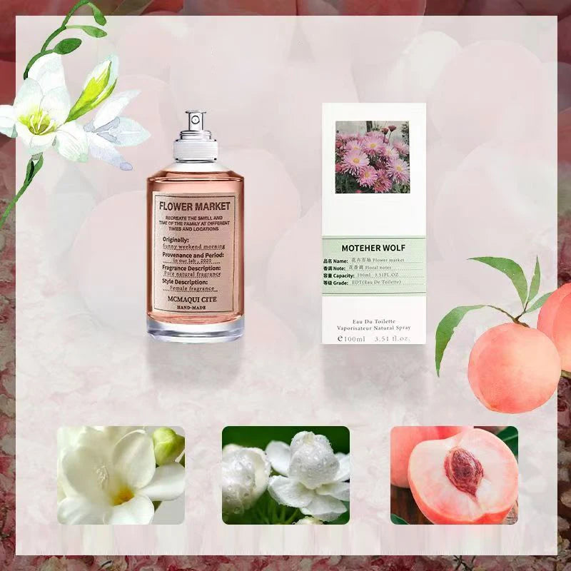 Fresh Fruity Perfume Natural Floral Woody Light Perfume Vitality Sexy Long-lasting Fragrance Unisex Confident Charm Pheromone