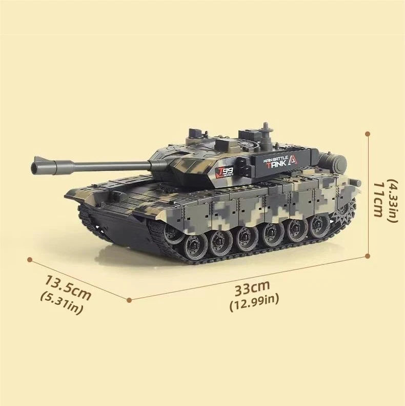 33CM Rc Tank Remote Control War Tanks Crawler Car Vehicle Battle Electric Model Electronic Machine Toys for Boys Birthday Gifts