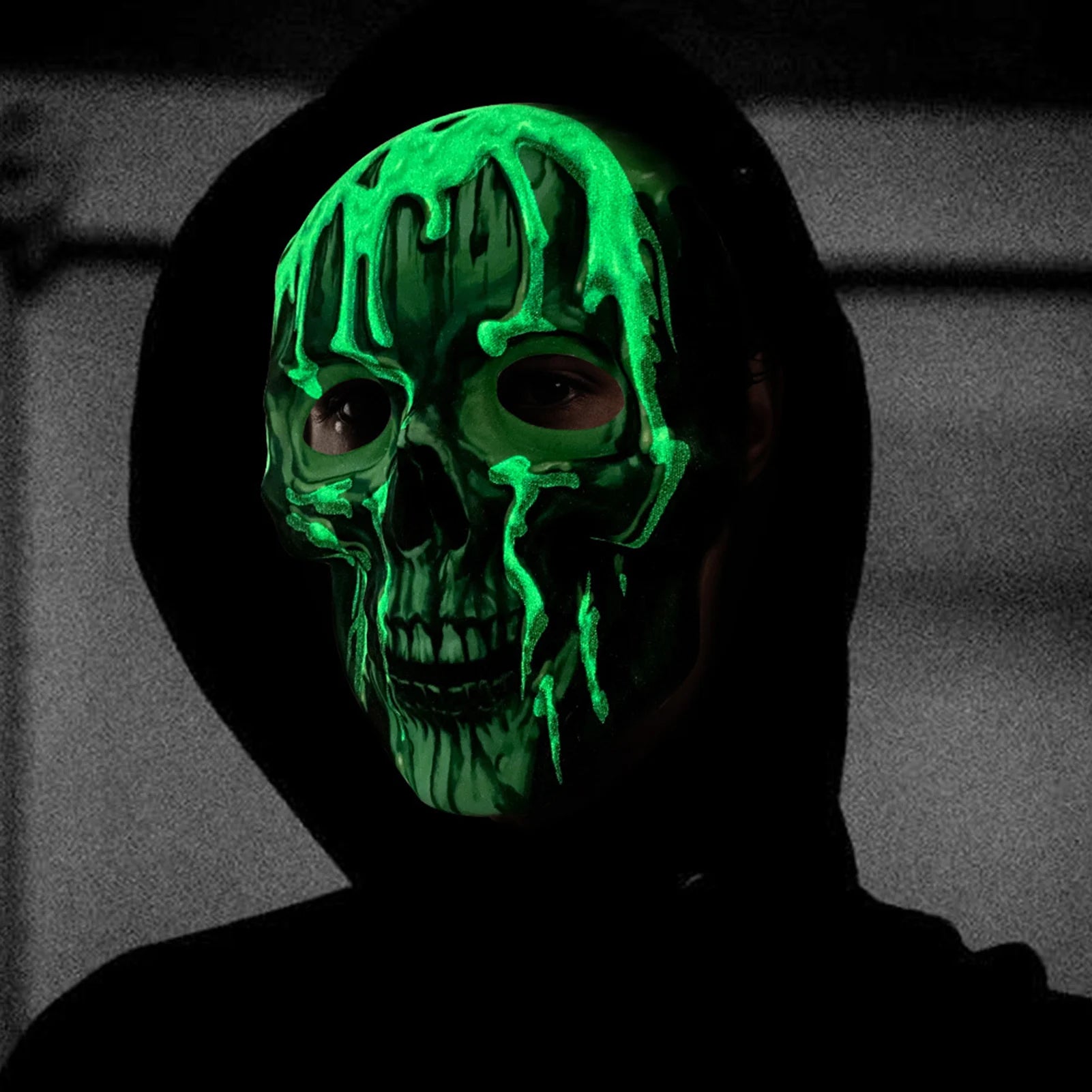 Skeleton Skull Ghost Death Mask Horror Full Head Mask Prank Cosplay Costume Scary Movie Ghostface Props Home Decor Party Supplie
