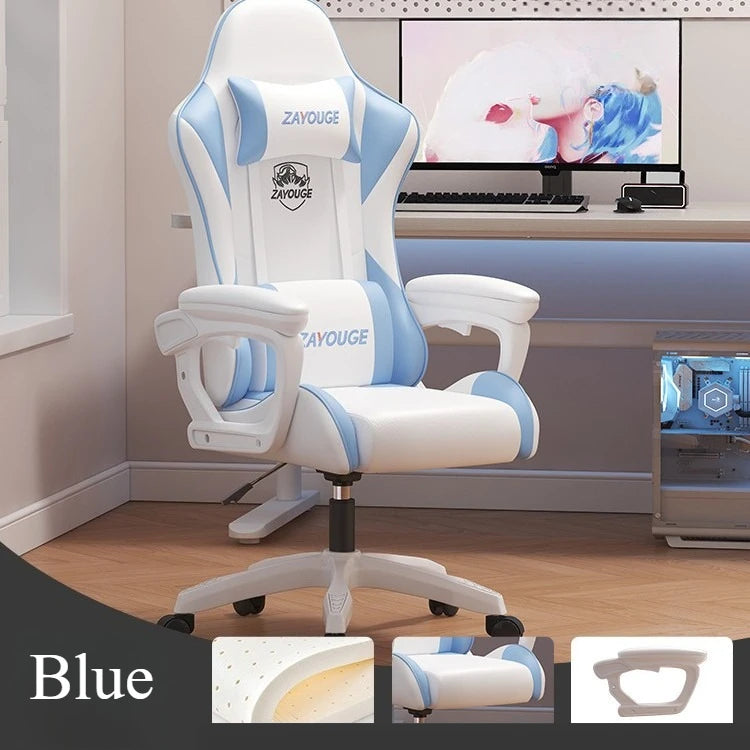 Computer Back Support Office Chairs Design Ergonomic Floor Back Support Office Chairs Armchair Swivel Silla Gaming Furniture