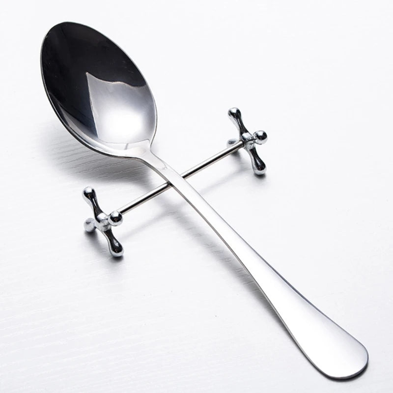 Chopstick Holder Metal Plum Shape Chopstick Pillow Chopsticks Rack Spoon Stand Knife Fork Storage Rest Alloy Material