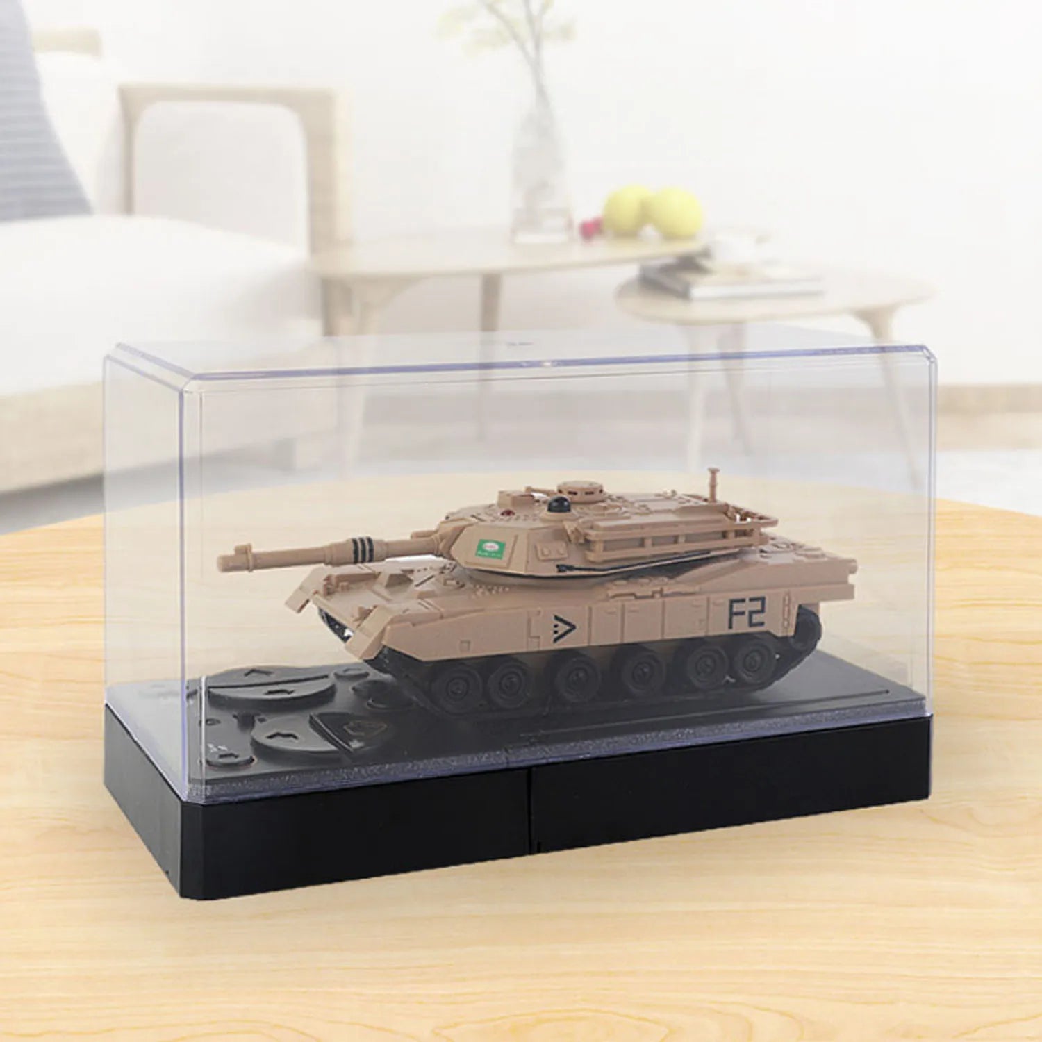 RC Mini Toys Tanks Remote Control Battle Military Tank Model RTR 170 Degrees Rotation Turret with Infrared System Boys Gifts