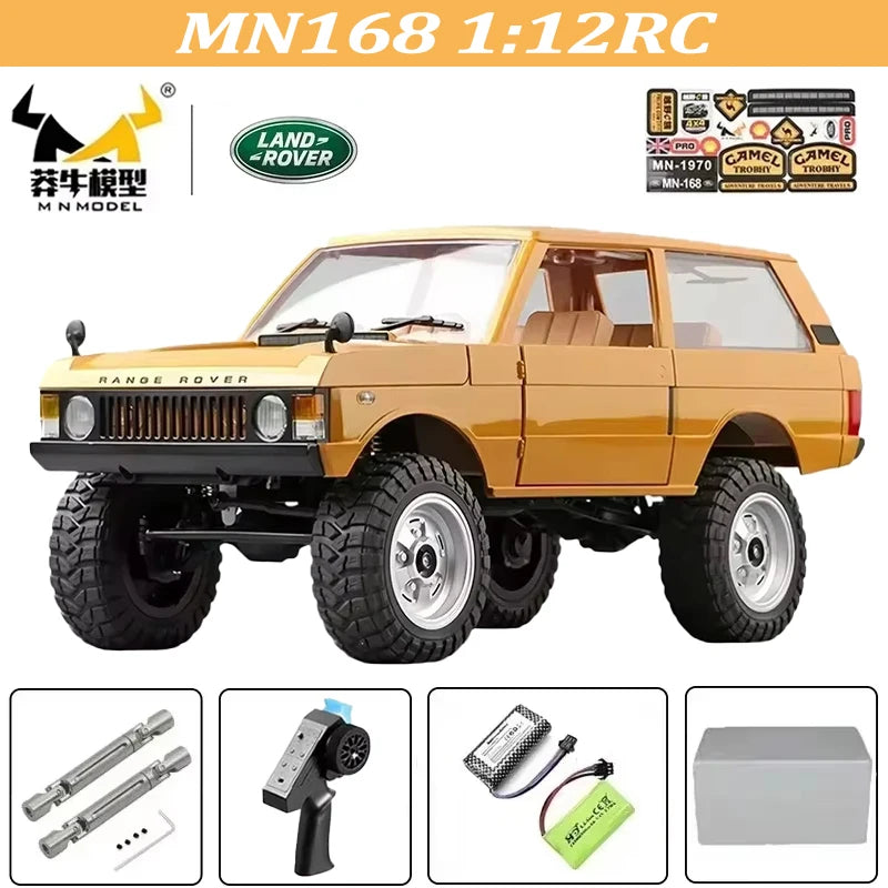 MN128 1/12 RC Car 4WD Jeep Model 2.4G Remote Control LED Light 4X4 Off Road 4WD Climbing RC Truck Electric Toy Car Gift for Boy