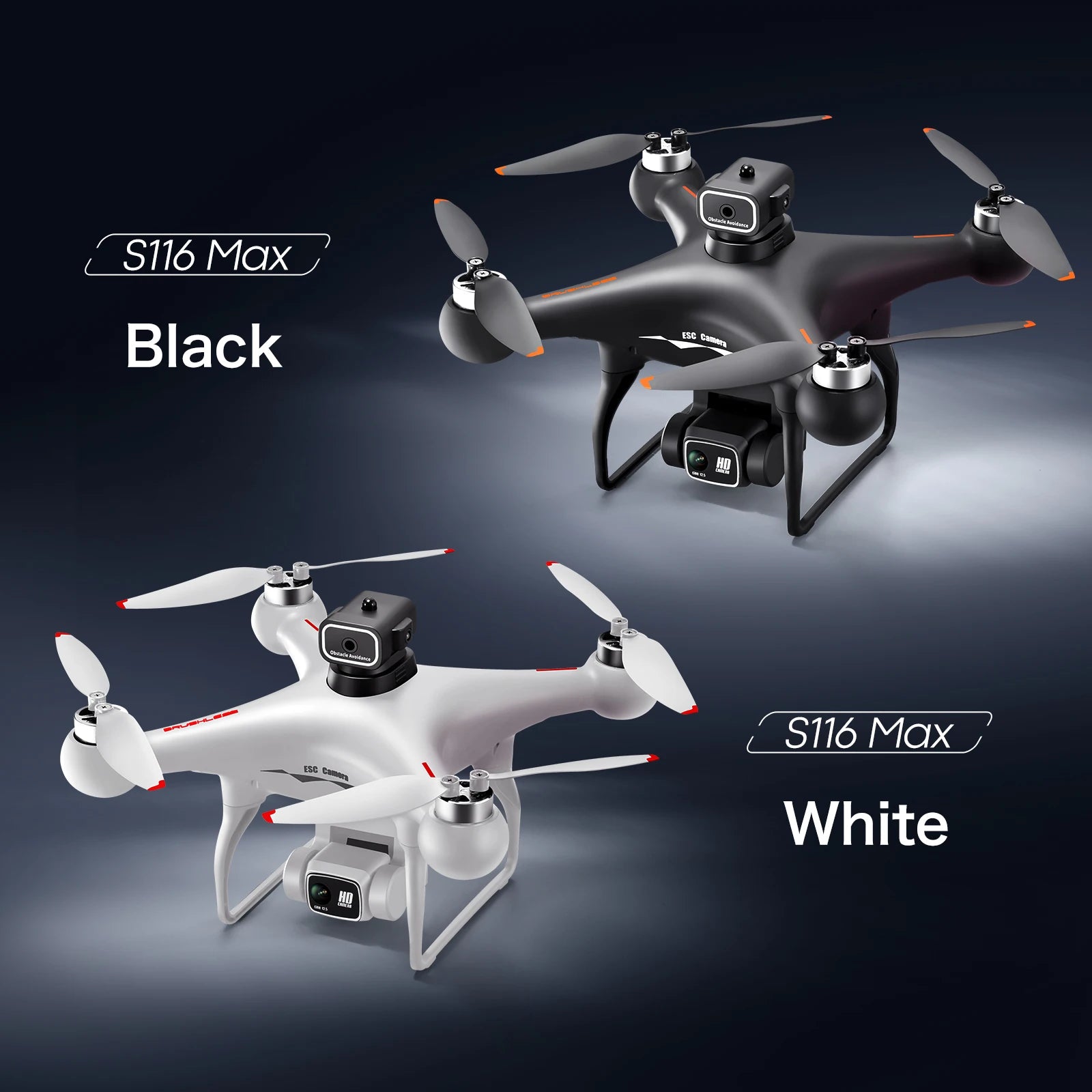New S116 MAX Professional Screen-Controlled Drone HD Camera WIFI FPV Brushless Aerial photography Obstacle Avoidance Quadcopters