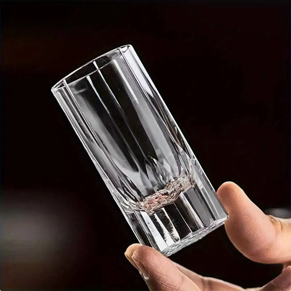 30ML Crystal Shot Glass Whiskey Tequila Glasses Home Bar, Elegant Gift Set For Weddings, Parties & Bourbon Tasting,liquor Cup