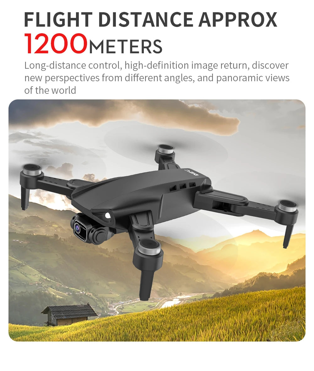 LYZRC L900 PRO SE Drone 4K Professional HD Dual Camera GPS Dron 5G WIFI FPV Foldable Quadcopter Brushless Motor RC Helicopter