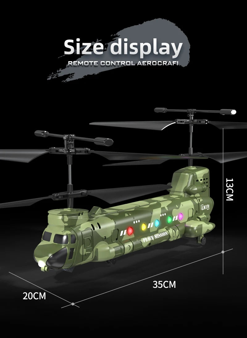 RC Helicopter LM19-D LED Lights 480P Camera Hd Aerial Photography 2.4g Remote Control Aircraft Model Toys for Boys Children Gift