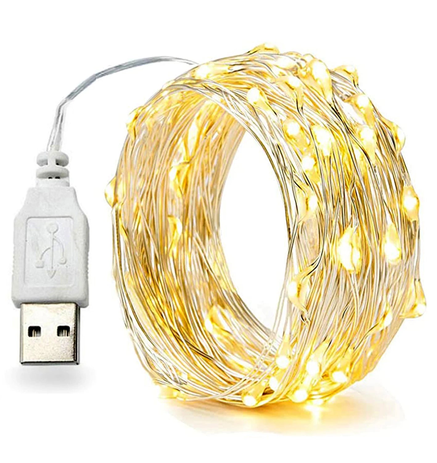 30M 10M Waterproof USB LED Lights String Copper Wire Fairy Garland Light Lamp Christmas Wedding Party Holiday Lighting wreath