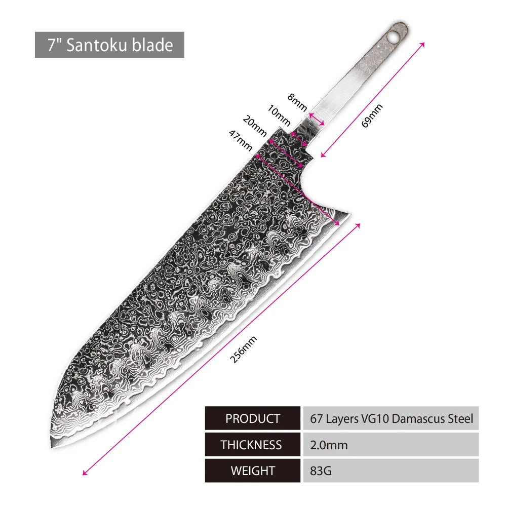 Amber Knife High Quality Kitchen Tools Blade Japanese Damascus Steel Very Good Price Global Shipping