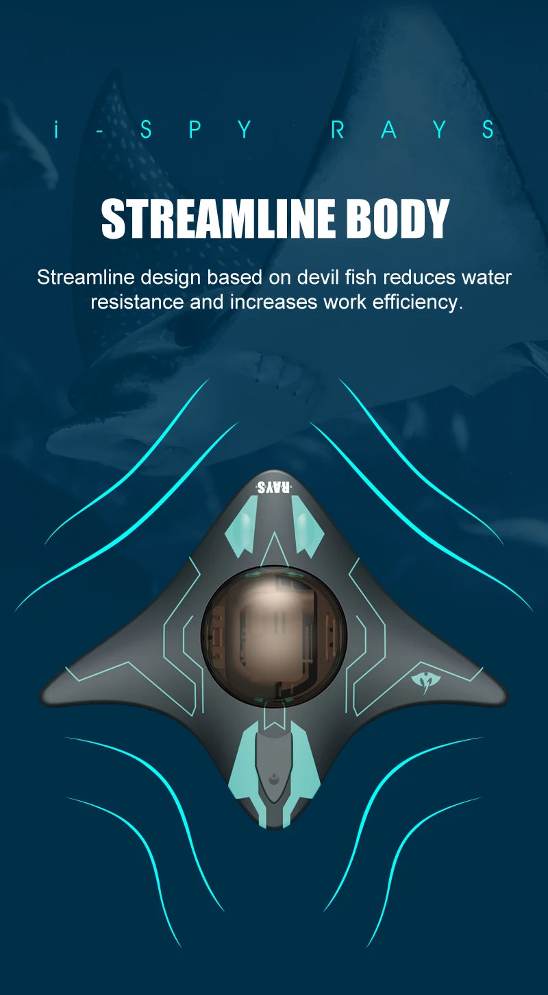 Mini WIFI RC Boat Six-way Submarine Diving Real-time Transmission Underwater Camera Speedboat Photo Video Toys Christmas Gifts