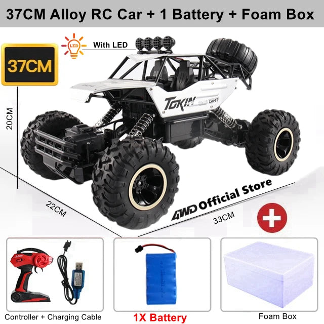 Oike RC Car Remote Control Climbing Vehicle Outdoor All Terrain Off-road Trucks 4WD Racing Drift Cars Toy Gift for Kids Adults