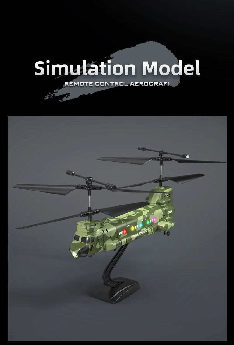 RC Helicopter LM19-D LED Lights 480P Camera Hd Aerial Photography 2.4g Remote Control Aircraft Model Toys for Boys Children Gift