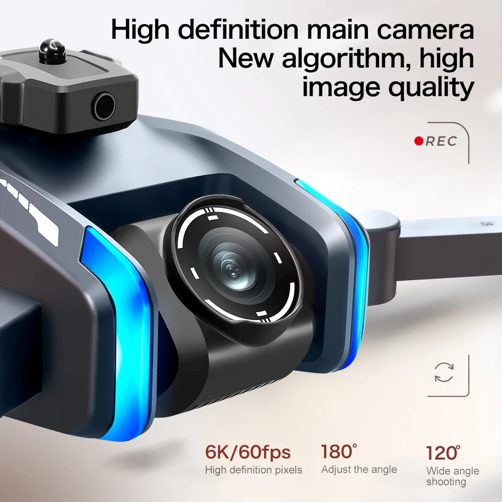 XT808 Screen Display Drones 5G Optical Flow GPS Folding With WIFI Transmission 8K HD Professional Aerial Camera Quadcopters Toys