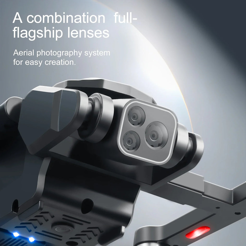 S188 GPS Drone 8K Professional HD Dual Camera 5G Wifi Obstacle Avoidance Brushless Foldable Quadcopter RC Distance 2KM Dron Toys
