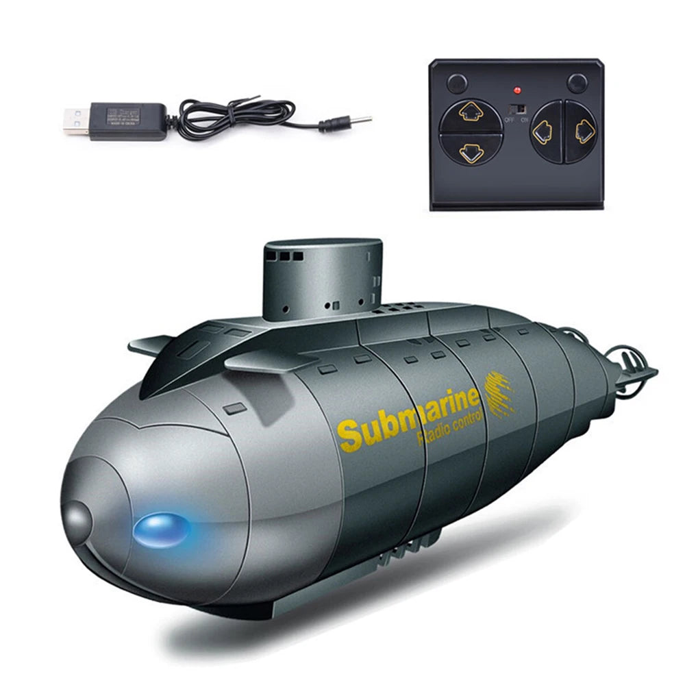 2.4G Electric 6 Channels Diving Model Wireless Remote Control Submarine Boat Toy Sports Submarine Remote Control Kids Toy
