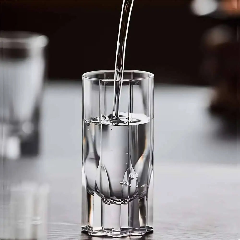 30ML Crystal Shot Glass Whiskey Tequila Glasses Home Bar, Elegant Gift Set For Weddings, Parties & Bourbon Tasting,liquor Cup