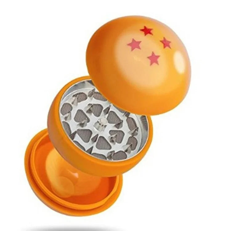 Cute Herb Grinder for Smoke Tobacco Grinder With Zinc Alloy Metal Sharp Teeth 3 Layers Tobacco Crusher Pokeball Grinder