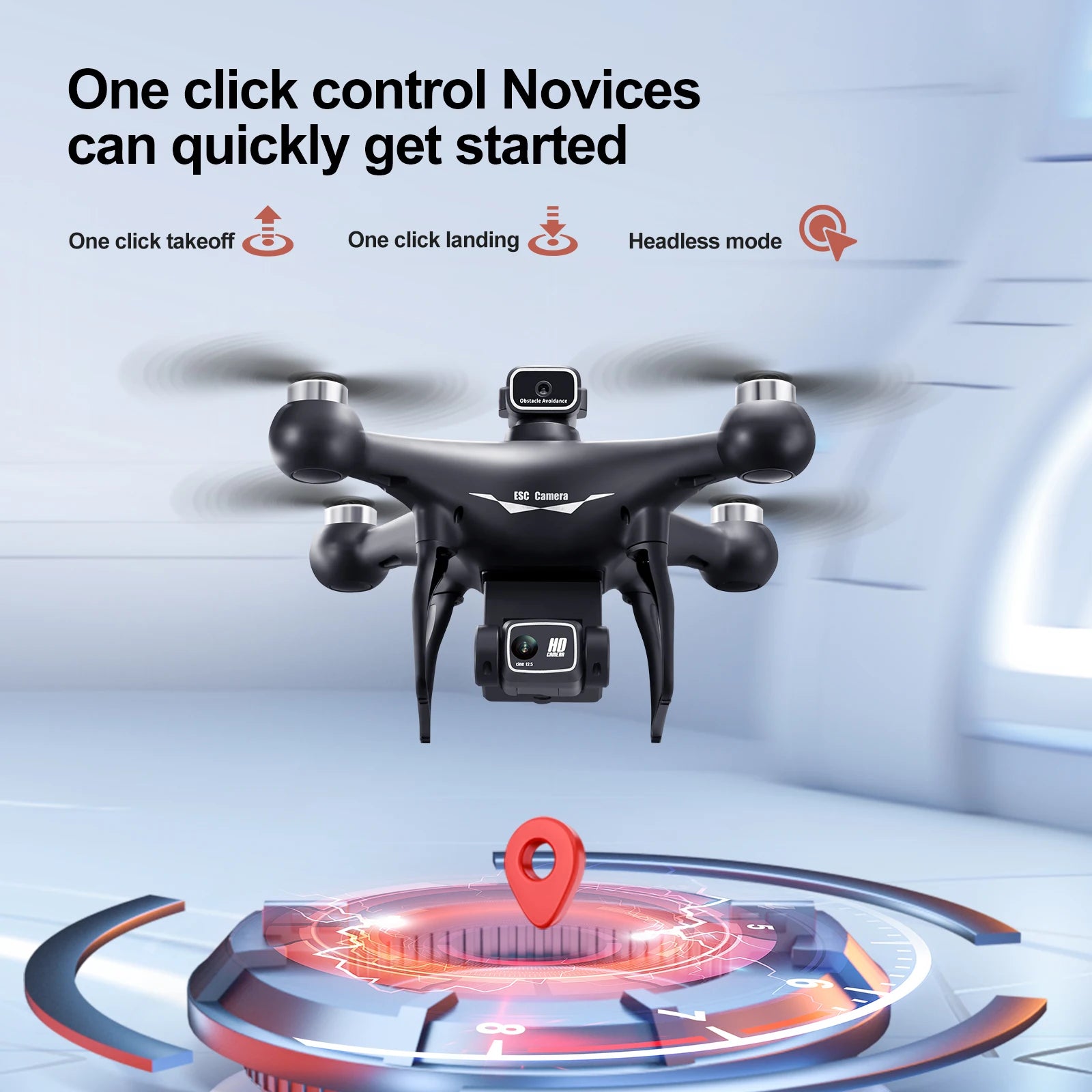 New S116 MAX Professional Screen-Controlled Drone HD Camera WIFI FPV Brushless Aerial photography Obstacle Avoidance Quadcopters