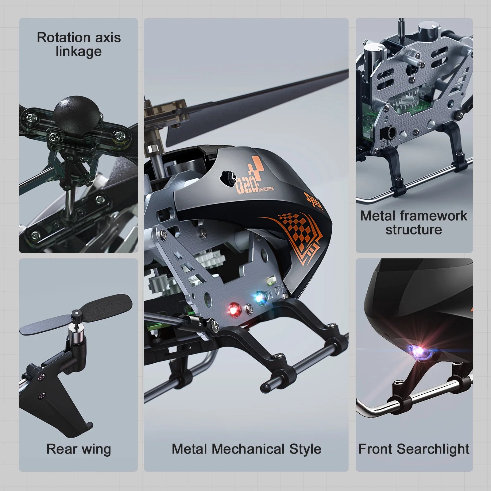 SYMA Remote Controlled Helicopter Q20 RC Aircraft with Altitude Hold, One Key take Off/Landing, 3.5 Channel, UFO Gift for Kid