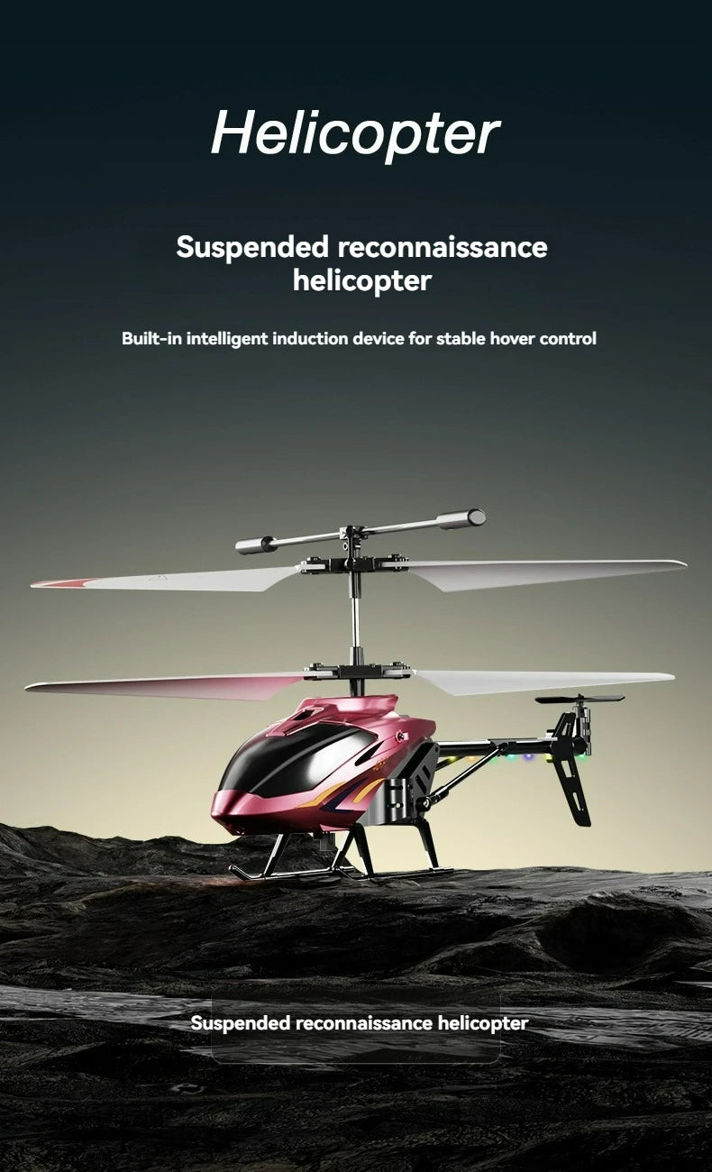 3.5-way remote-controlled airplane 2.4G electric helicopter charging, luminous, and crash resistant aircraft remote-controlled a