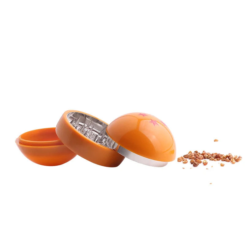 Cute Herb Grinder for Smoke Tobacco Grinder With Zinc Alloy Metal Sharp Teeth 3 Layers Tobacco Crusher Pokeball Grinder
