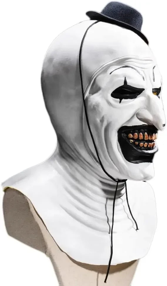 Halloween Party Mask Art The Clown Mask Scary Cosplay Carnival Costume Pro Terror Clown Masks Full Face Adults Masquerade mask