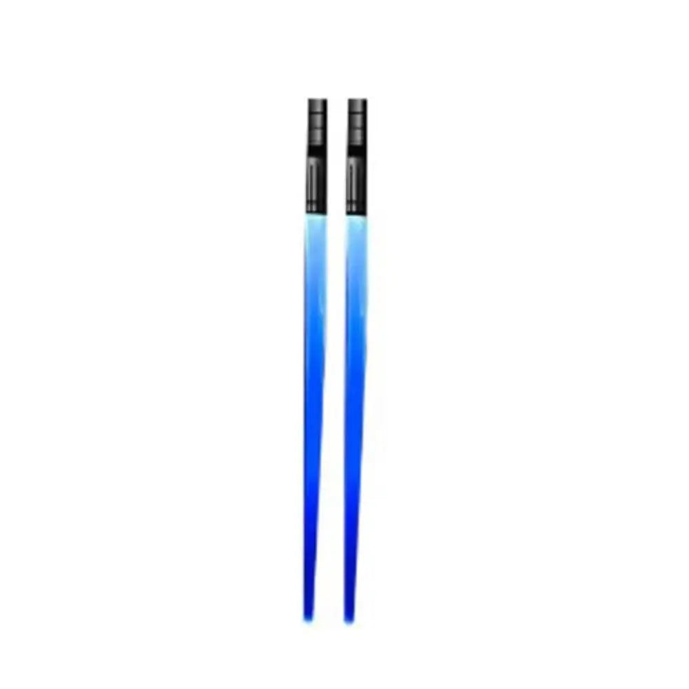 Toys Glowing Light Saber Chopsticks Washable Reusable LED Chopstick Detachable Luminous Chopstick Party