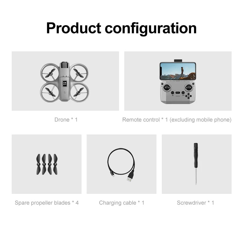 GT3 Mini RC Drone 4K Dual Aerial HD Photography Optical Flow Positioning Obstacle Avoidance UAV Remote Control Quadcopter