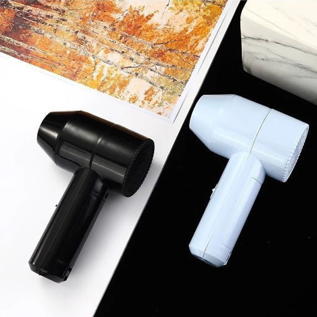 Quiet Cordless Hair Dryer Small Portable Cordless Hair Dryer USB Charging Art Joint Examination Colour Quick Dryer