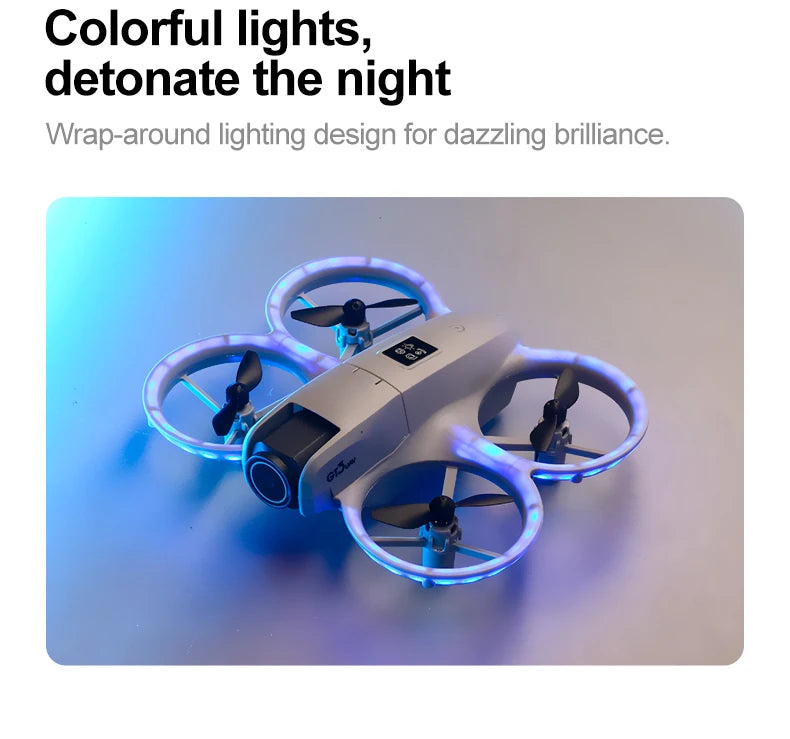 GT3 Mini RC Drone 4K Dual Aerial HD Photography Optical Flow Positioning Obstacle Avoidance UAV Remote Control Quadcopter