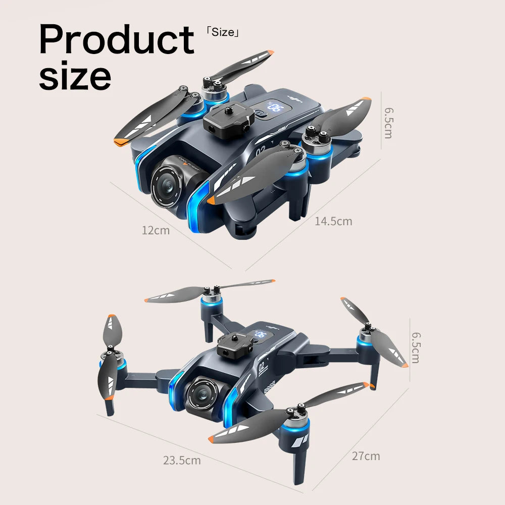 XT808 Screen Display Drones 5G Optical Flow GPS Folding With WIFI Transmission 8K HD Professional Aerial Camera Quadcopters Toys