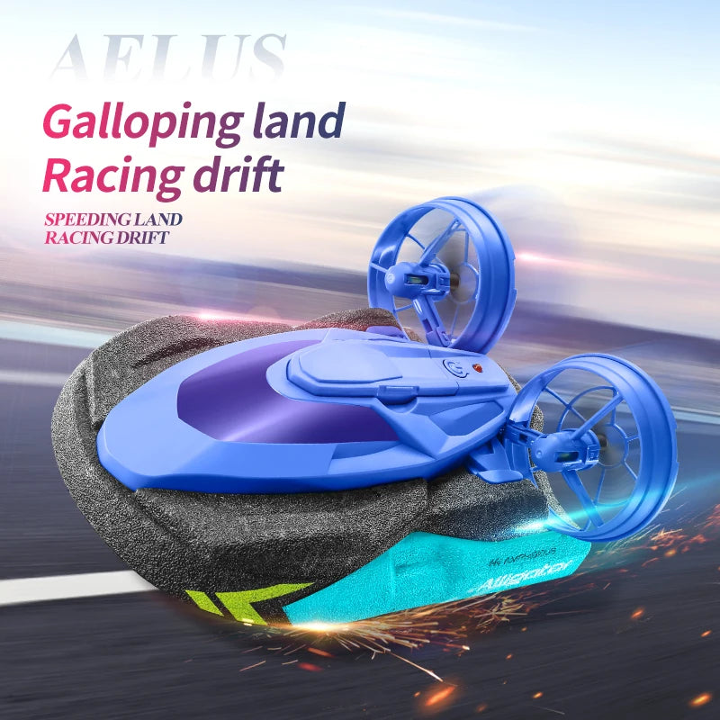 New S10 Water and Land 2 IN 1 Remote Control Drift Car Hovercraft Deformation Multifunctional RC Hovercraft Boat Car Kid RC Toy