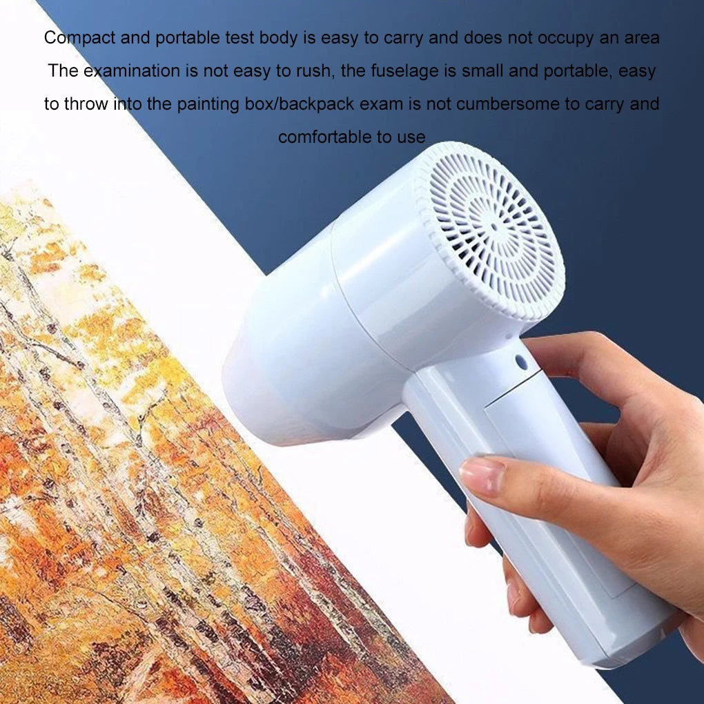 Quiet Cordless Hair Dryer Small Portable Cordless Hair Dryer USB Charging Art Joint Examination Colour Quick Dryer