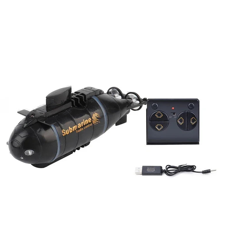 Electric Submarine Boat Underwater Diving Model Mini Playing Wireless Remote Control Model Boat Racing Toy Boys Christmas  Gifts