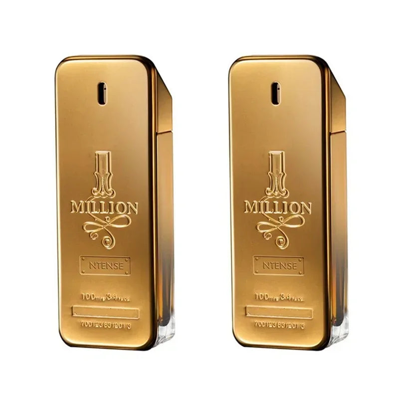 100ml Perfume Golden Million Gold Brick Extrait - Men's Long-Lasting Woody Perfume Men's Perfume Pray Fragrance Cologne