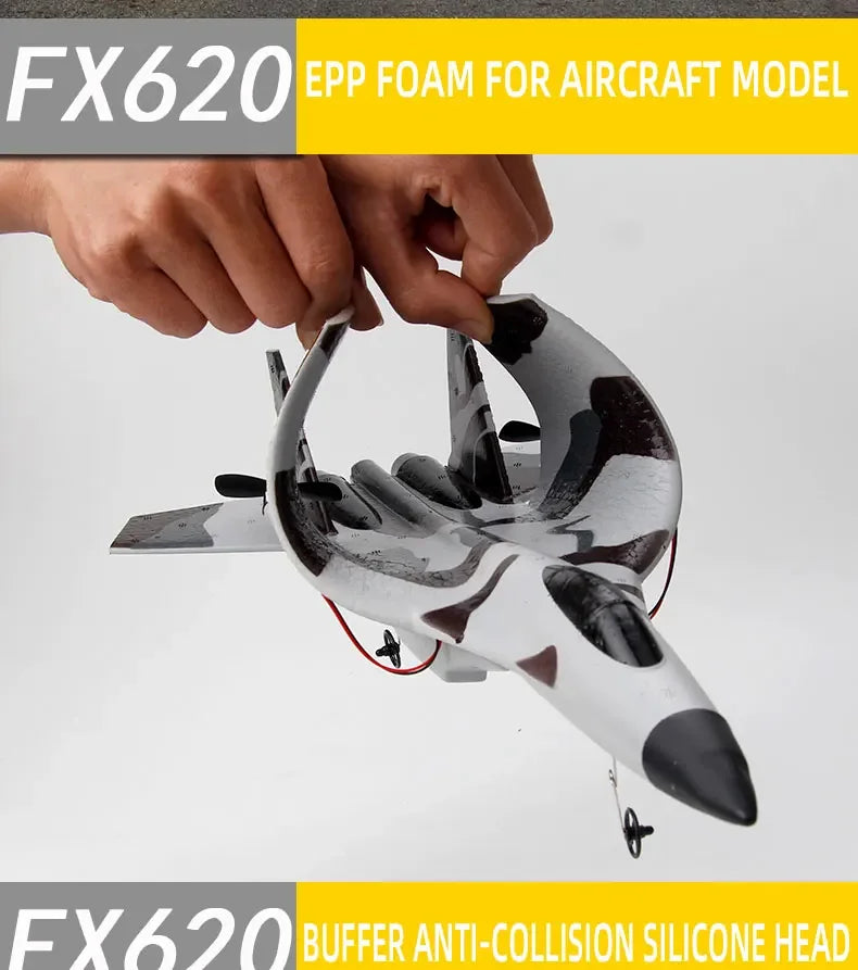 FX620   RC Foam Aircraft SU-35 Plane 2.4G   Remote Control Fighter- Plane Glider Airplane Foam Boys Toys for Children
