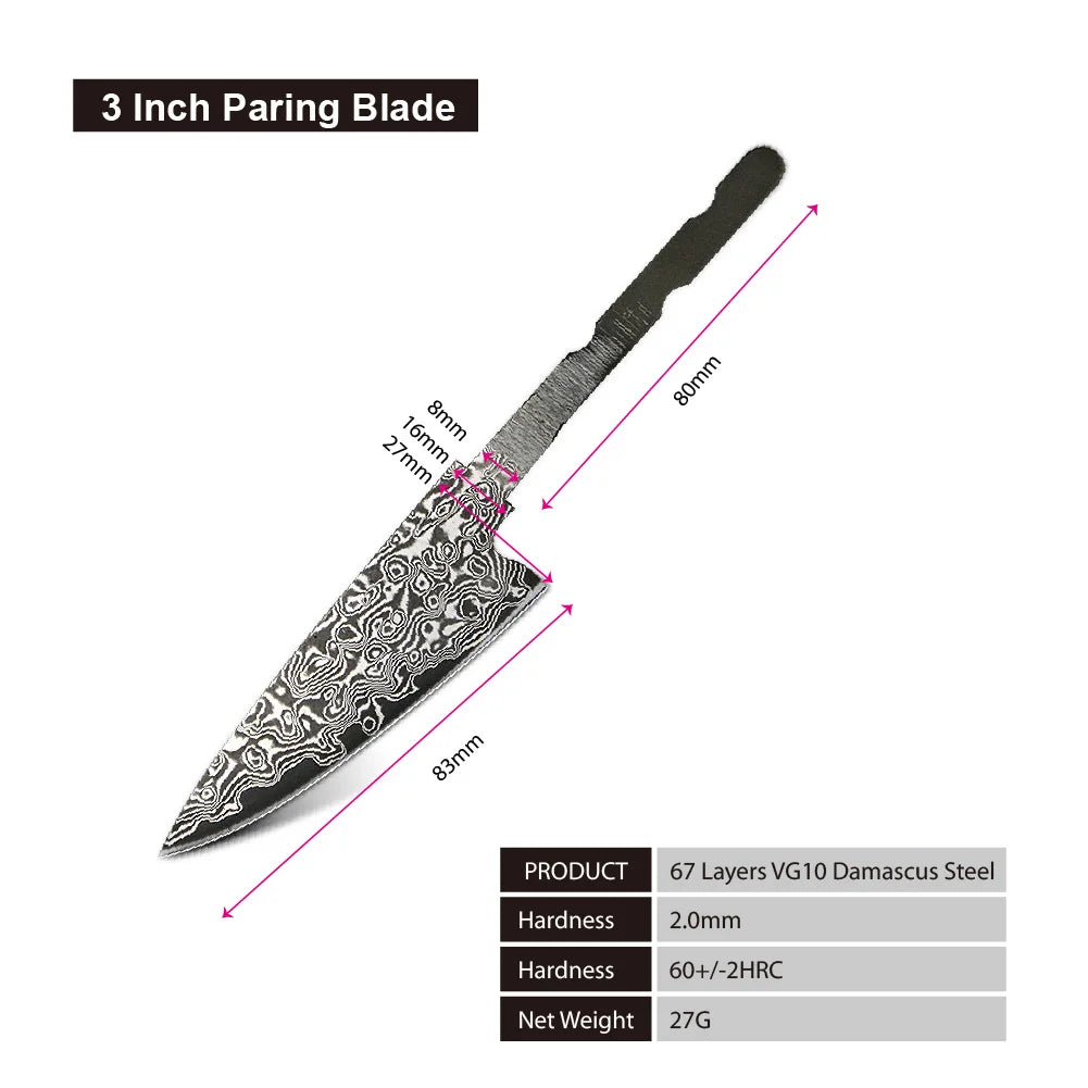 Amber Knife High Quality Kitchen Tools Blade Japanese Damascus Steel Very Good Price Global Shipping