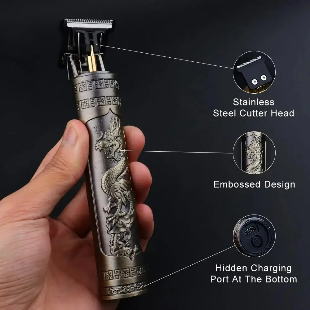 T9 USB Rechargeable Electric Hair Clipper Machine Man Shaver Trimmer Barber Technical Beard Trimmer For Men Hair Care Cutting