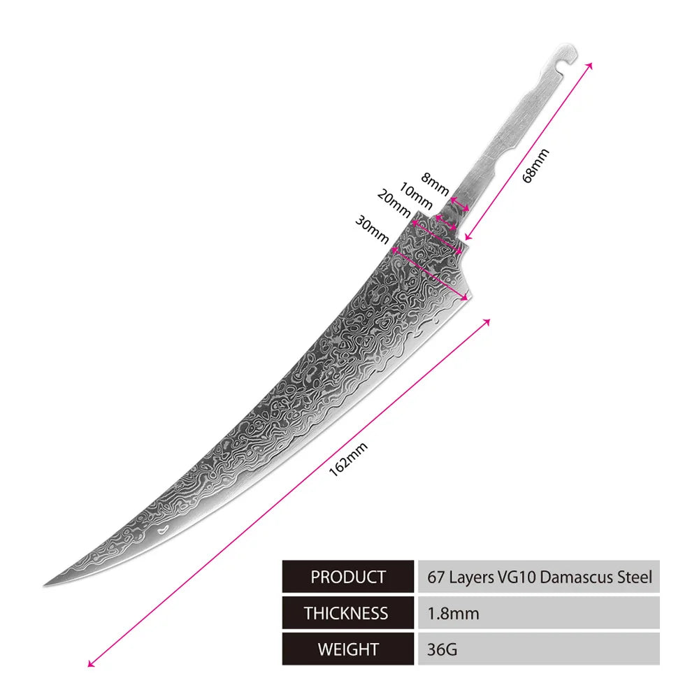 Amber Knife High Quality Kitchen Tools Blade Japanese Damascus Steel Very Good Price Global Shipping
