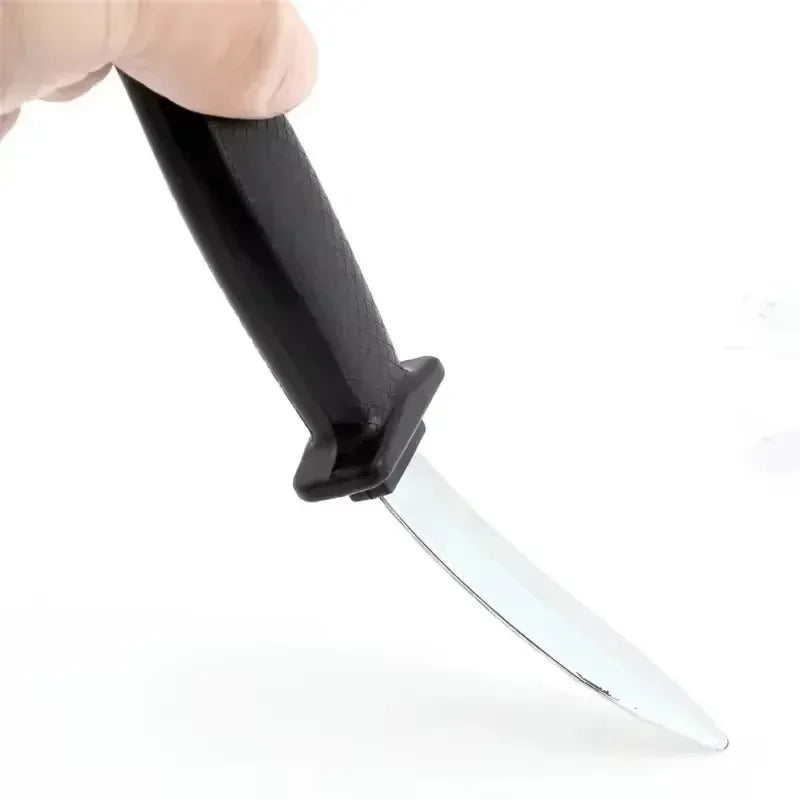 Halloween decoration props, fake knives, plastic telescopic knives, party children's fun prank props, gifts