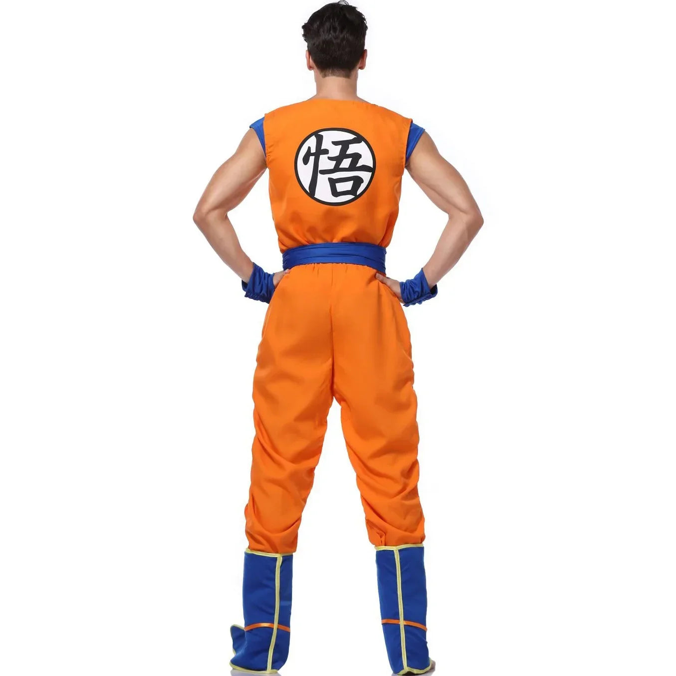 Halloween  anime Adult Orange Suits Son  Masquerade Cosplay Anime Superheroes Role Play Dress Up  cosplay costumes