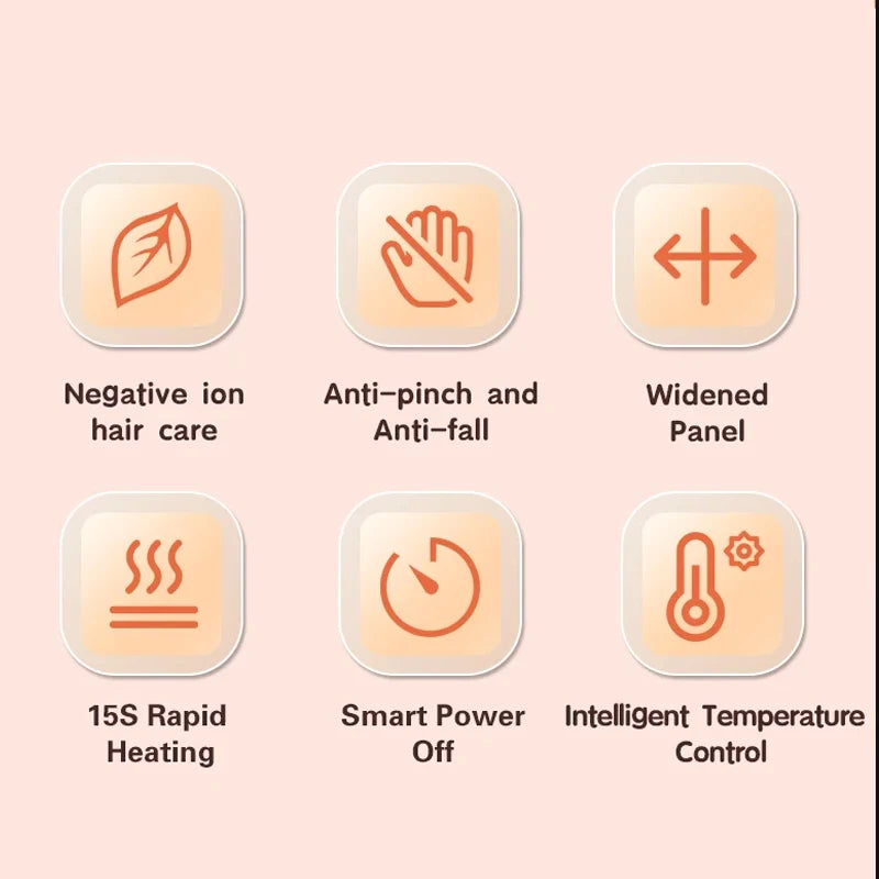 Popular Hair Straightener Global Travel Hair Straighteners for Women Fast Heating Hair Straightener